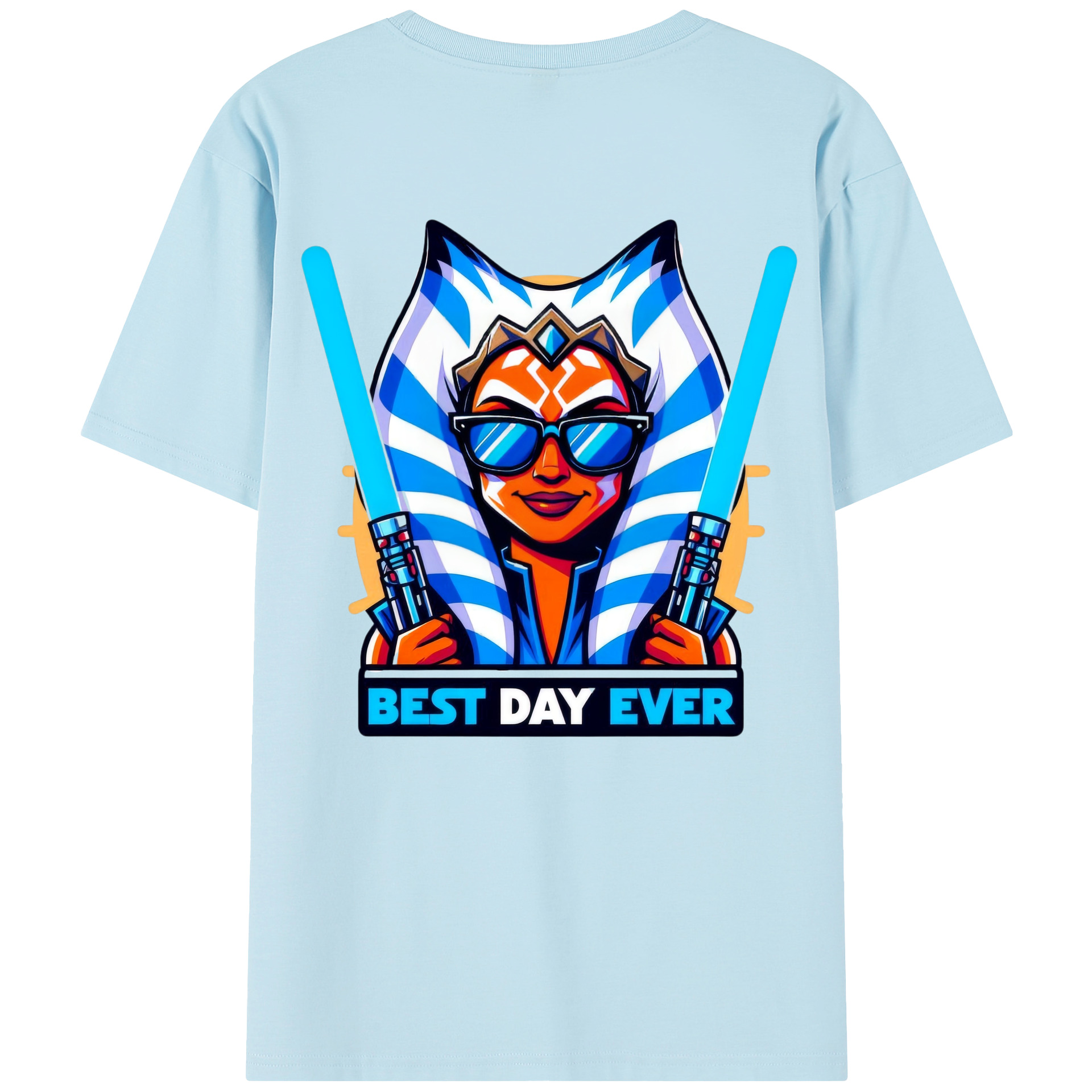 （画像用） スター・ウォーズ Star Wars 綿100％半袖Tシャツ（背面プリント）